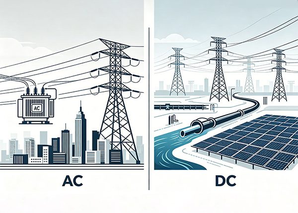 What Are the Differences Between AC and DC in Power Transmission Technology?